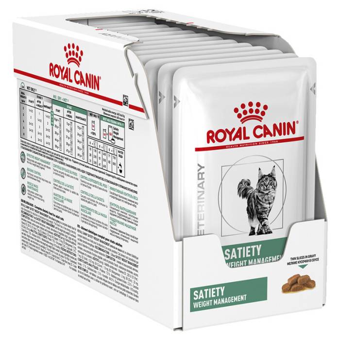 Royal Canin Veterinary Satiety Weight Management wet food for overweight cats 85 g